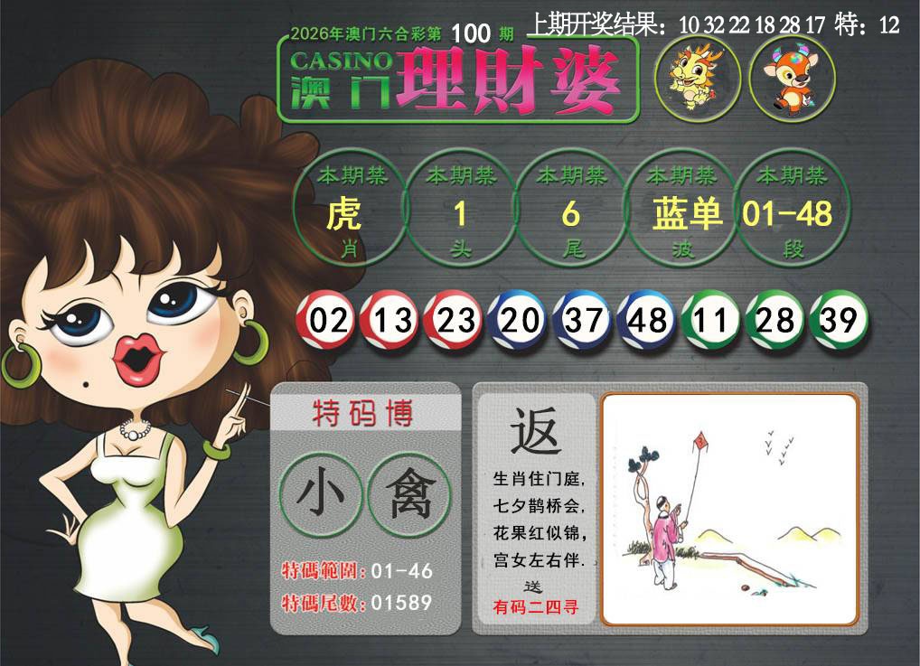 100期澳门理财婆[图]